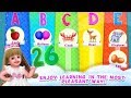 Learn Tracing Alphabet From A To Z Letter For Preschool Learn Letters ABC And Spellings For Kids