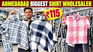 Ahmedabad Biggest Shirt Wholesaler 🔥 Cheapest Shirt Wholesale Market | Ashapura 