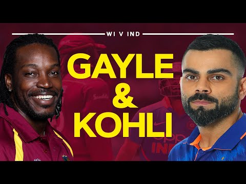 Chris Gayle and Virat Kohli GO BIG! | Cricket Batting Superstars | West Indies v India