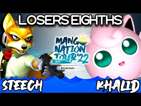 Steech vs Khalid - Losers Eighths - Mang0 Nation Tour '22 West