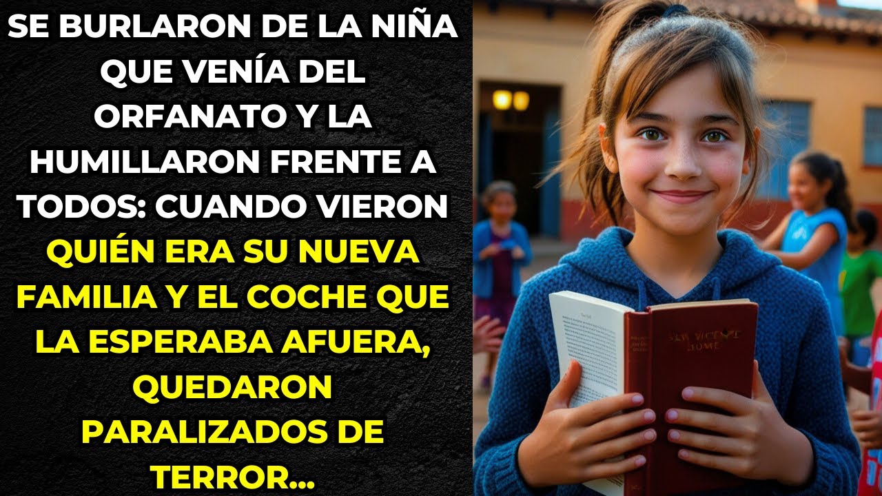 CUANDO VIERON QUIÉN ERA SU NUEVA FAMILIA Y EL COCHE QUE LA ESPERABA AFUERA, ¡QUEDARON EN SHOCK...!