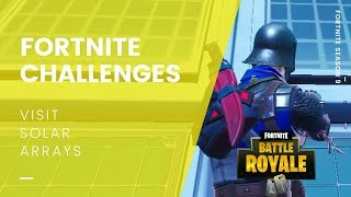 Fortnite Season 9: Visit A Solar Array In The Snow, Desert & Jungle Locations