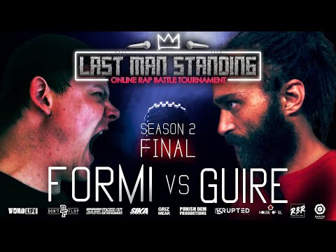 Formi vs Guire - The Last Man Standing Rap Battle Tournament [S2/The Final] @DHACKMEDIA