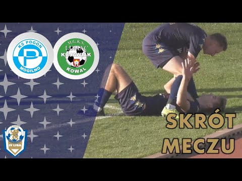 Skrót meczu : Pogoń Mogilno - Kujawiak Lumac Kowal | 13 kolejka | 4 LIGA #piłkanożna #4liga