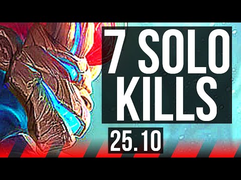 WUKONG vs SETT (TOP) | 7 solo kills, Godlike | KR Diamond | 25.10