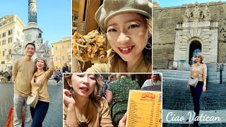 Train to Vatican & Having Pizza @Pizzeria Da Baffetto The Legendary Pizza at Rome🍕🥓🍾🍺