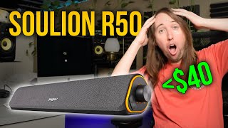 SOULION R50 Bluetooth Computer Speakers Unboxing and Review