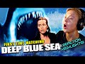 DEEP BLUE SEA (1999) Movie Reaction w/ Amelia FIRST TIME WATCHING