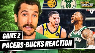 Pacers-Bucks Reaction: Indiana BOUNCES BACK, Siakam dominates Game 2 | Hoops Tonight