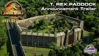 Jurassic World Evolution 2 - T Rex Paddock Announcement Trailer