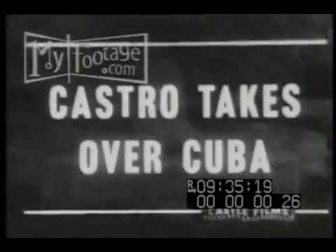 1959 President Batista Flees as Castro Takes Over Cuba