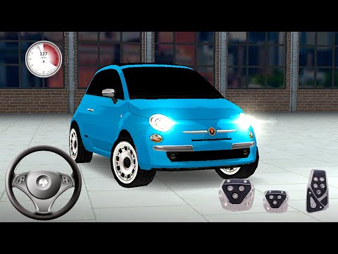Drive For Speed Simulator   Car Driving    Fiat 500 Cinquemila Blue Drift Check   Android GamePlay
