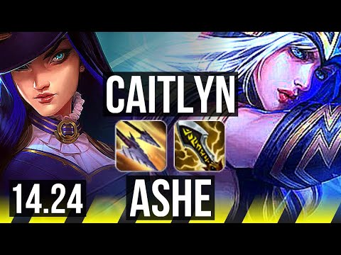 CAITLYN & Lux vs ASHE & Neeko (ADC) | KR Grandmaster | 14.24