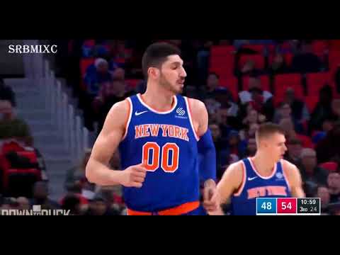 Enes Kanter vs Detroit Pistons 22 Points Full Highlights 12 22 2017