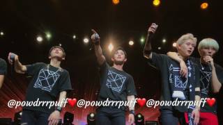 FANCAM - Monsta X - 5:14 (LAST PAGE) - Beautiful In US Tour (w/ Hyungwon) - LA 170723