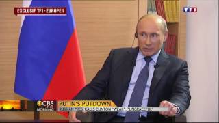 (Bombshell) Russian president calls Hillary Clinton weak, ungraceful (Wake UP Democrats)