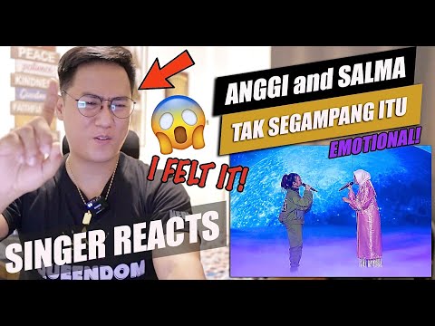 Anggi Marito X Salma - Tak Segampang Itu | MEGA KONSER KEMENANGAN IDOLS X ALAN WALKER | REACTION