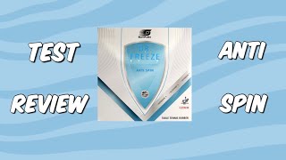 Test & Review Anti-Spin Rubber “ Sunflex Dr.Freeze 1.25 “
