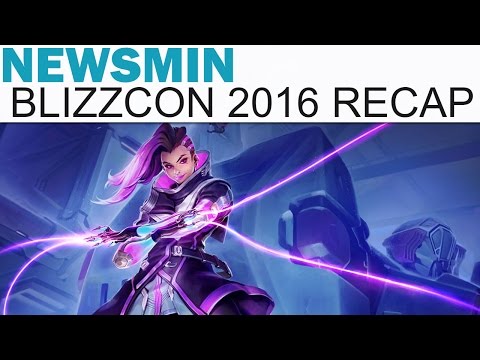 BlizzCon 2016 Day 1 Recap - Sombra, Mean Streets of Gadgetzan, Necromancer & More! (Newsmin)