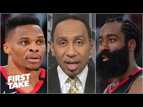 衛少不想再跟哈登打球了？！Stephen A. 在 First Take 上爆料！ (Russell Westbrook doesn't want to play with James Harden anymore - Stephen A. | First Take)