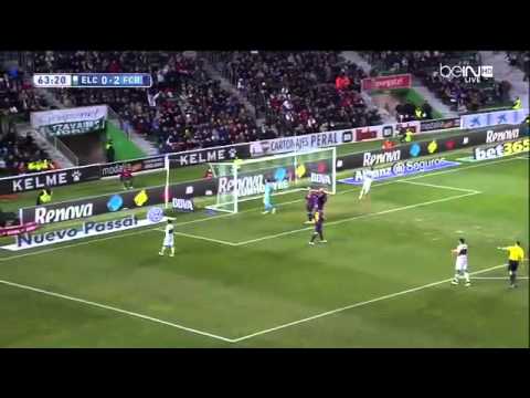 Elche vs FC Barcelona 0-6 BeinSports Highlights 24.01.2015