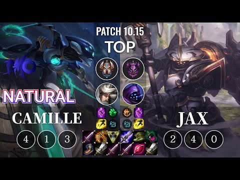 DMO Natural Camille vs Jax Top - KR Patch 10.15