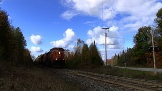 preview picture of video 'CN 5725 at Pefferlaw (06OCT2012)'
