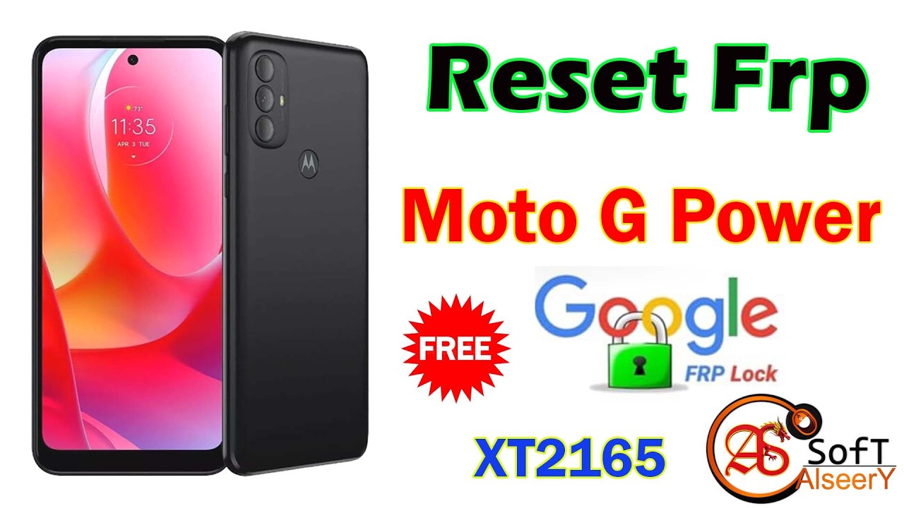 Bypass Frp Motorola Moto G Power | XT2165 google account
