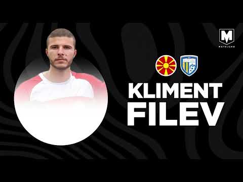 Kliment FIlev 🇲🇰 ► Highlights 2023-24 - GFK Osogovo - Center Back