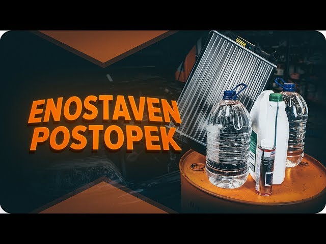 Oglejte si video vodič, kako zamenjati Hladilnik motorja na PEUGEOT 508 I SW Kasten / Kombi (8E_)