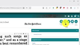 How to find an obituary using the New York Times Historical Newspapers