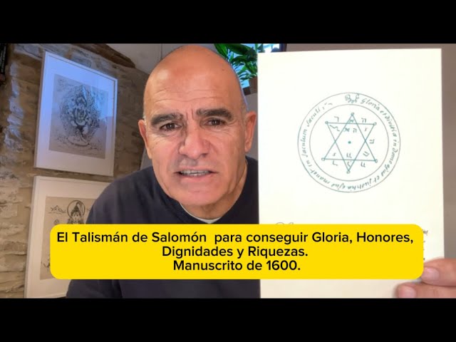 Vídeo relacionado con VASSAGO Collar con colgante de llave de Salomón del Quinto Pentáculo de Marte, de acero inoxidable, grabado en talismán, amuleto redondo, joyería para hombres, mujeres y adolescentes, Metal