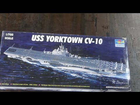 Trumpeter 1/700 05729 USS Yorktown CV-10 