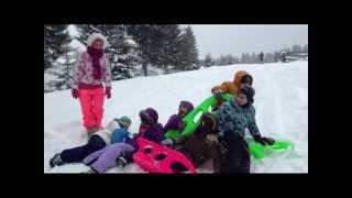 preview picture of video 'Зимовий табір у Колочаві'