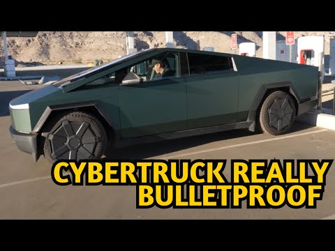 Tesla Cybertruck Really Bulletproof ?? #tesla