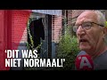 Buurtbewoners rechtop in bed na explosie