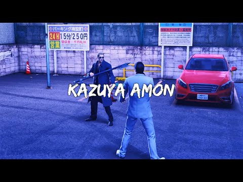 Yakuza Kiwami 2 - SubStories Boss - Kazuya Amon [Legend][No Damage]