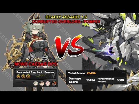 M0W0 Caesar DPS beats Pompey | Deadly Assault | Zenless Zone Zero 1.6