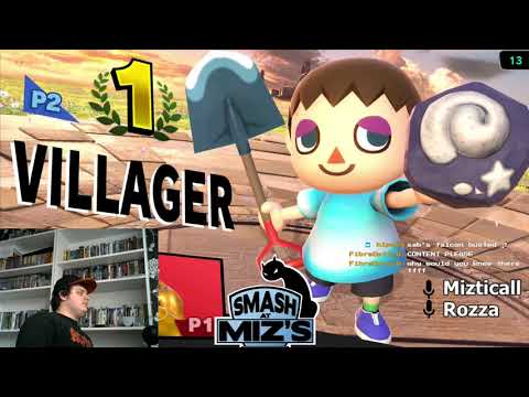 Smash @ Miz's WiFi 9 - sab_by (Captain Falcon) vs. content. (Villager) Losers Round 4