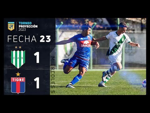 #TorneoProyección 2023 | Fecha 23 | resumen de Banfield y Tigre