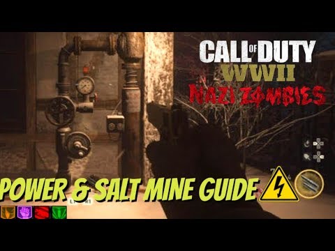 COD: WW2 ZOMBIES | THE FINAL REICH POWER GUIDE & SALT MINE GUIDE