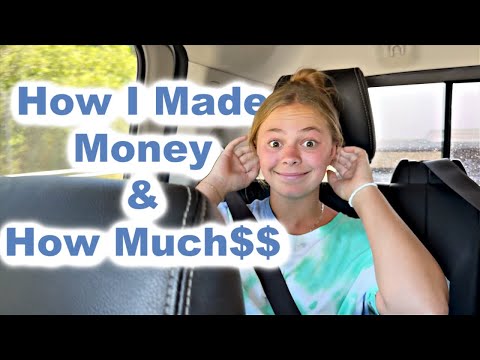 How I Made MONEY & How Much $$