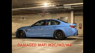 BMW M3/M4 Mass Airflow Sensor replacement