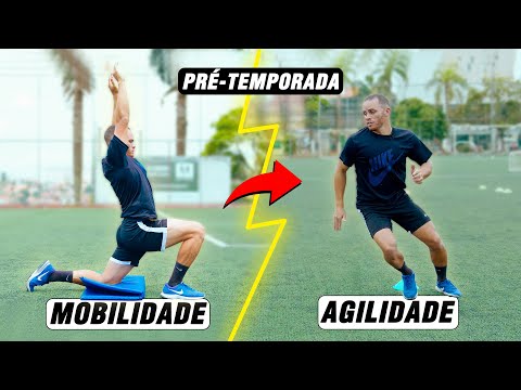 Pré-Temporada 2022 DIA 1 | TREINO DE AGILIDADE E MOBILIDADE PARA JOGADOR DE FUTEBOL