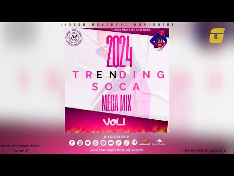2024 Trending Soca Mega Mix Vol.1 - Dj Ice Kid 473 | 2024 Soca | Caribbean