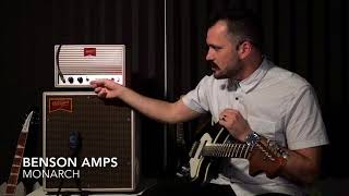 Video thumbnail for Benson Amps Monarch 15w Guitar Amplifier by Curtis Kent