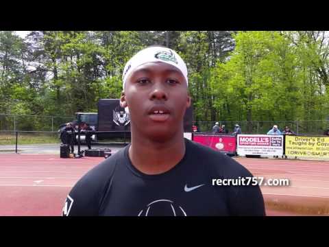 Nike Report: Oscar Smith DE Kyle Thomas talks camps and recruiting