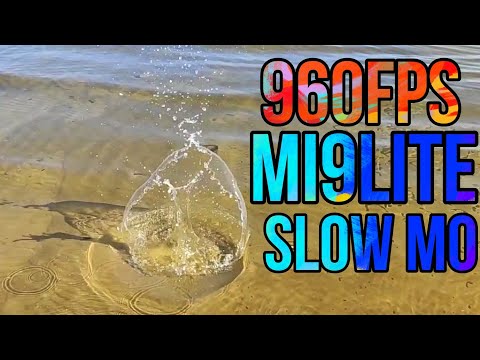 Slow Mo 960fps - Xiaomi Mi 9 lite Sony IMX586 Slow Motion ТЕСТ Замедленной СЪЕМКИ 960fps