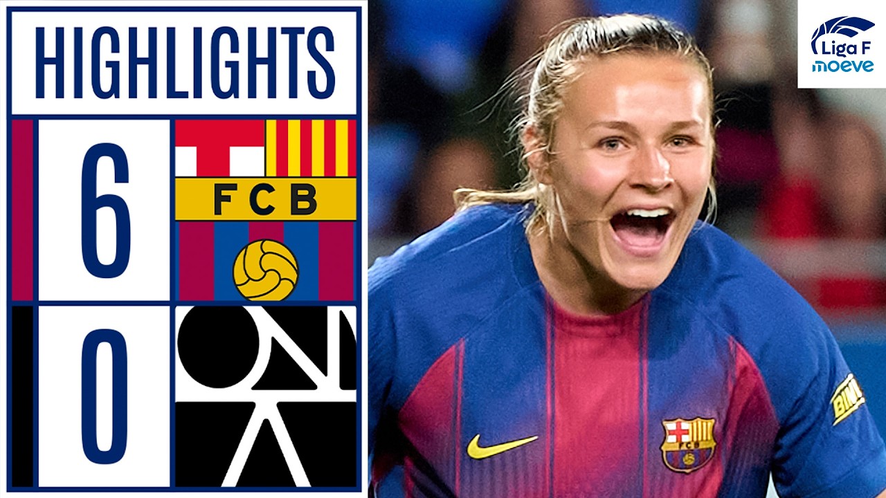 Fútbol Club Barcelona vs Badalona Highlights