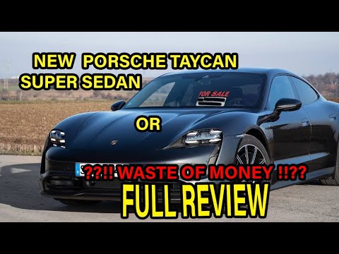 New Porsche Taycan Turbo S 😍👄👅 2023 #Porsche Taycan Review, Super Sedan Or Porshe SH*T? Porsche EV